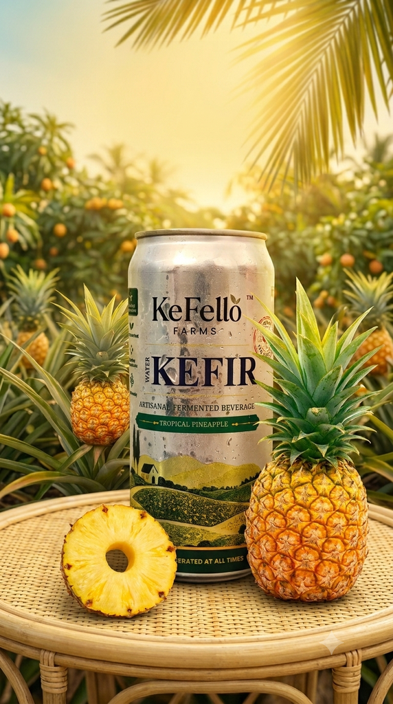 Water Kefir - Tropical Pineapple